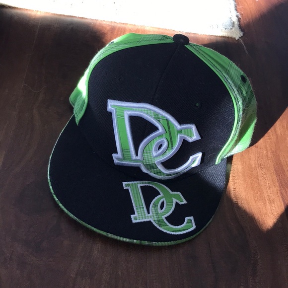 green dc hat